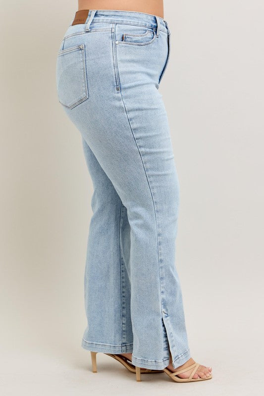 Judy Blue Jeans - Full Size Tummy Control Vintage Wash