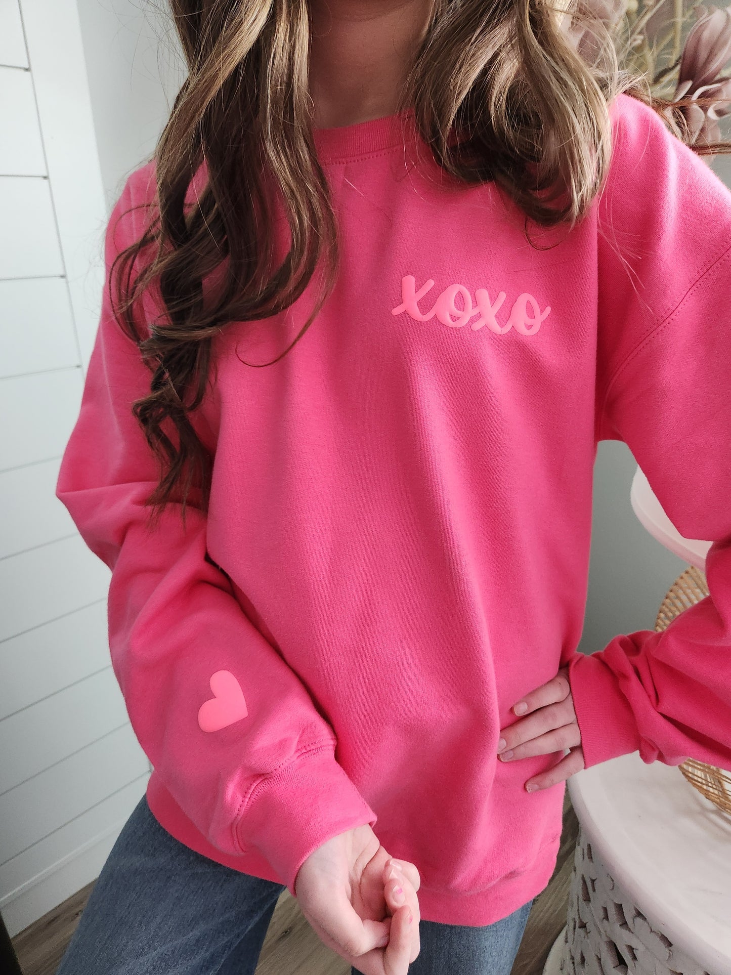 XOXO Puff Ink Sweatshirt