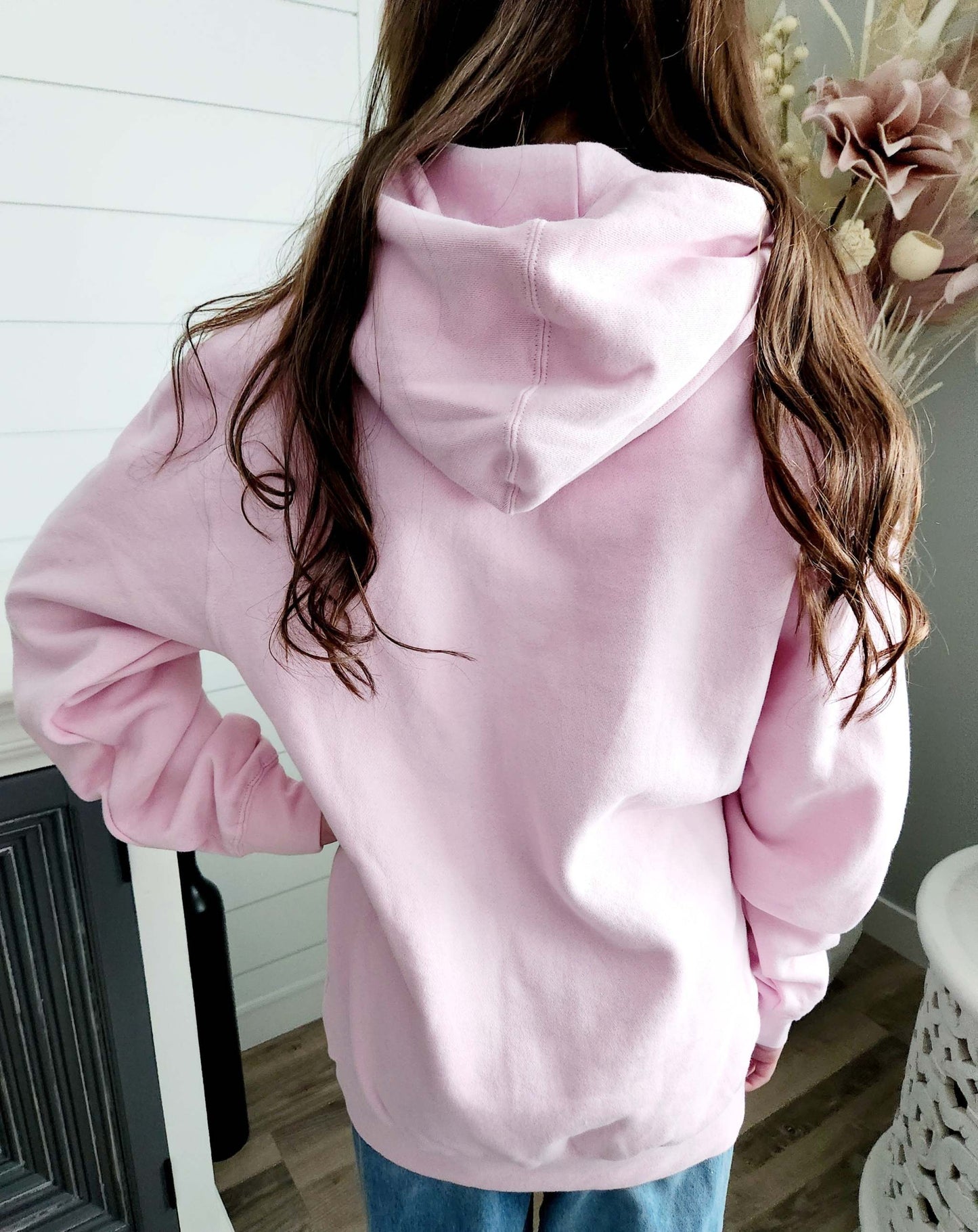 Light Pink 10oz Hoodie Heavyweight