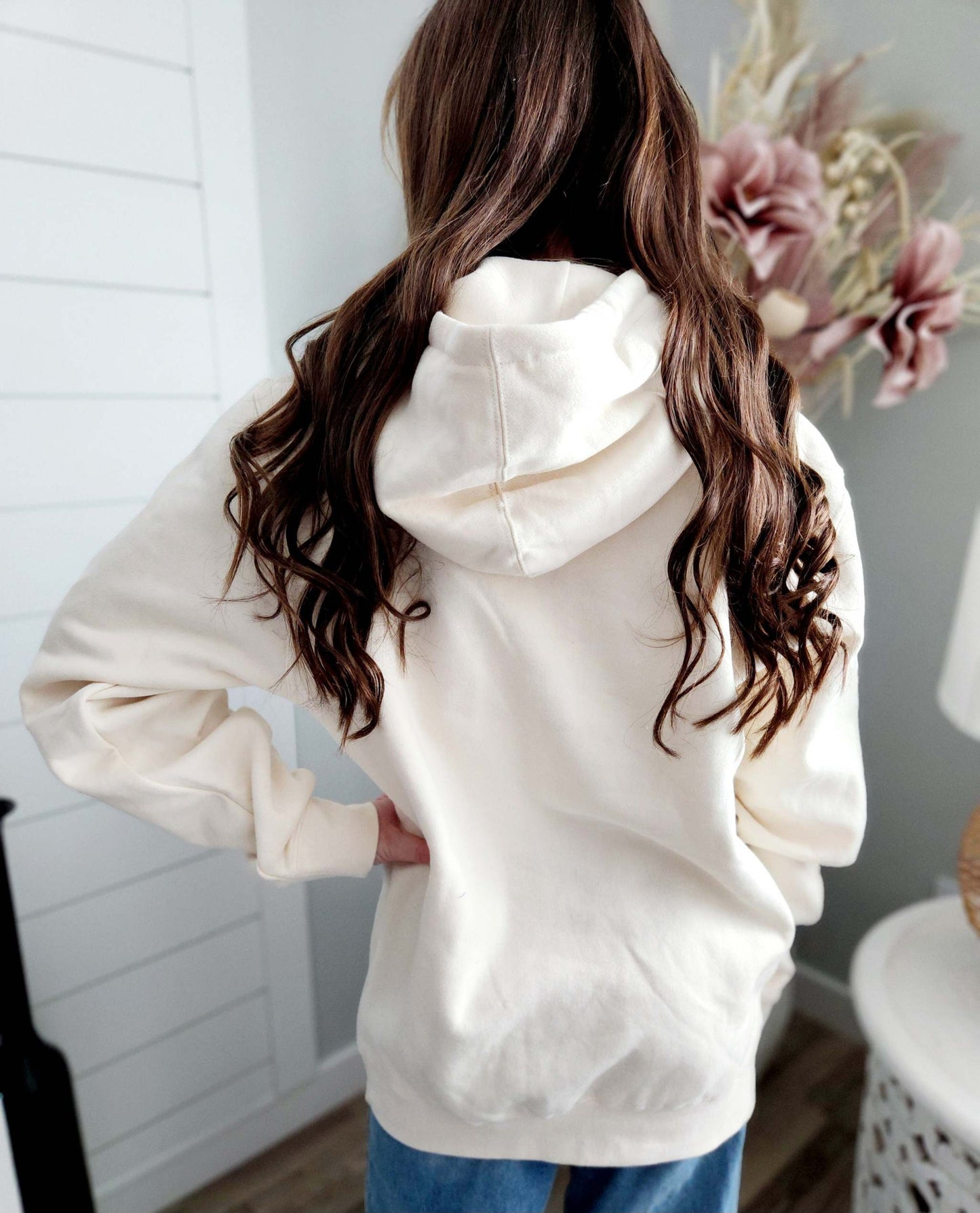 Cream 10oz Hoodie Heavyweight
