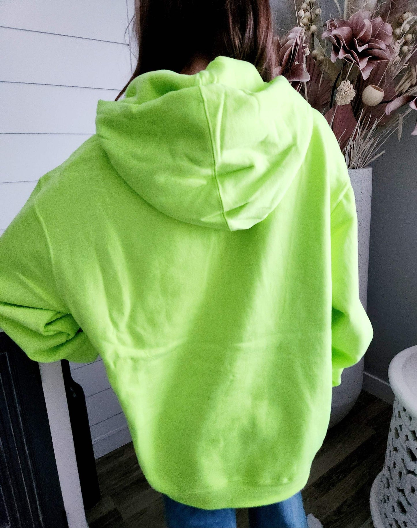 Bright Green 10oz Hoodie Heavyweight