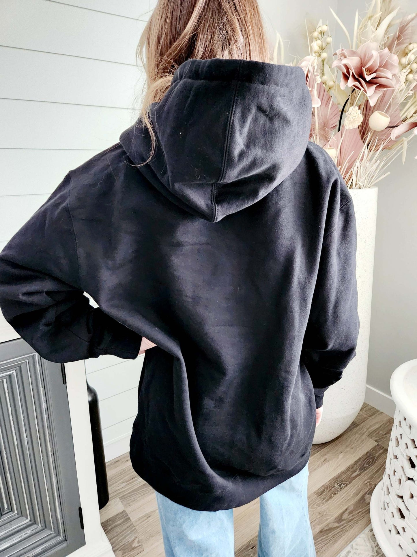 Black 10oz & 13oz Hoodie Heavyweight