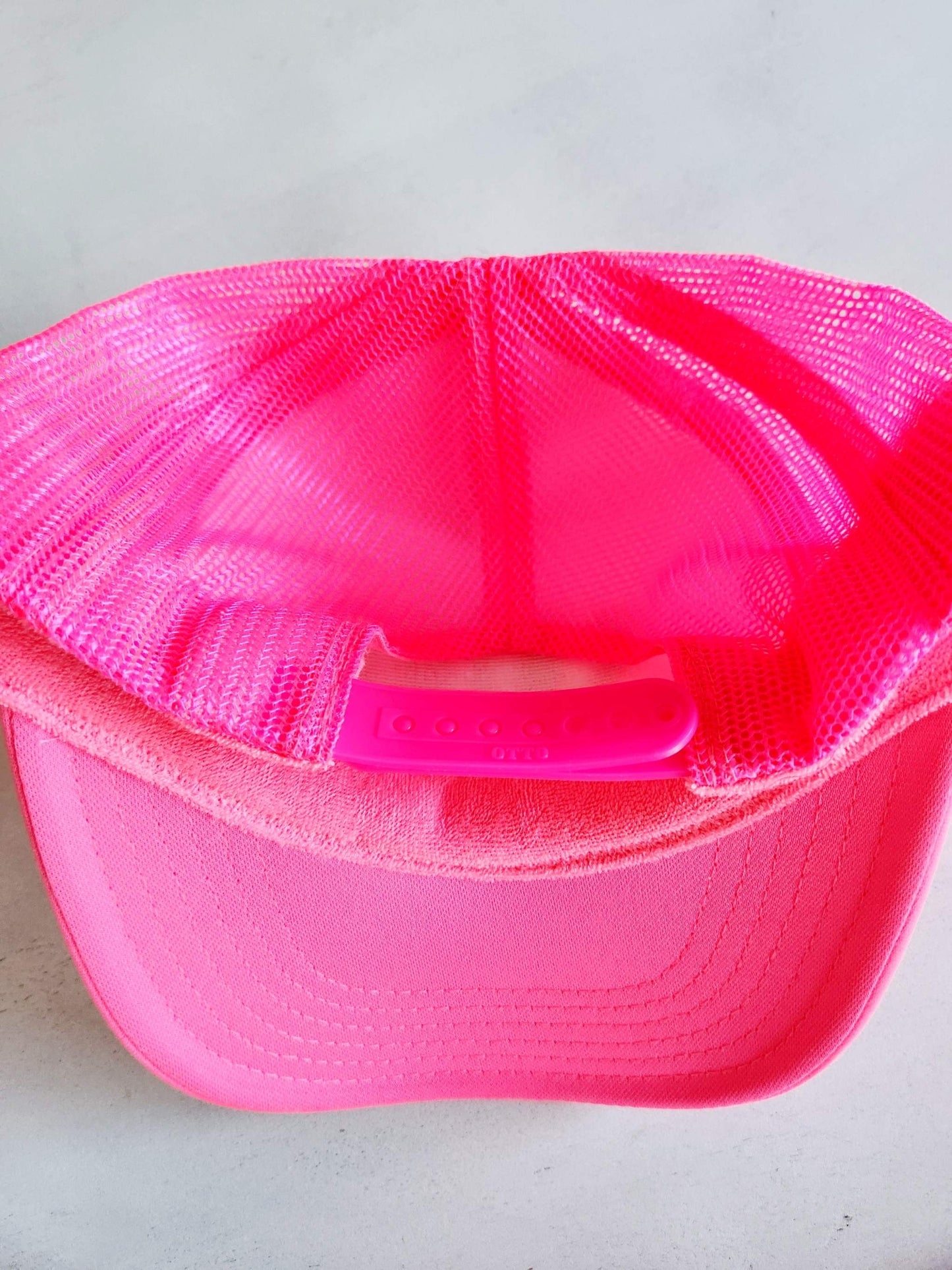 SPICY Neon Pink Trucker Hat