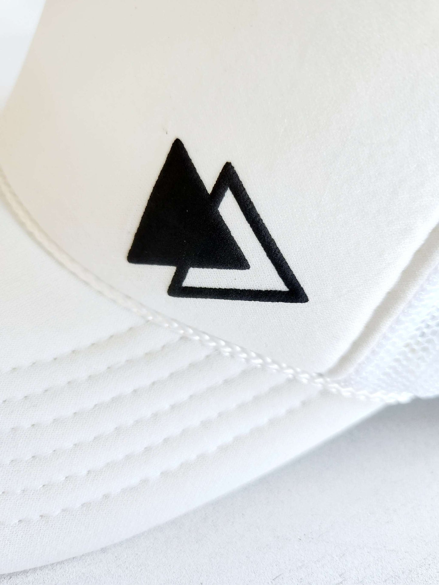 Classic White Triangular Element Trucker Hat