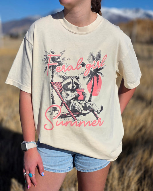 Feral Girl Summer Graphic Tee