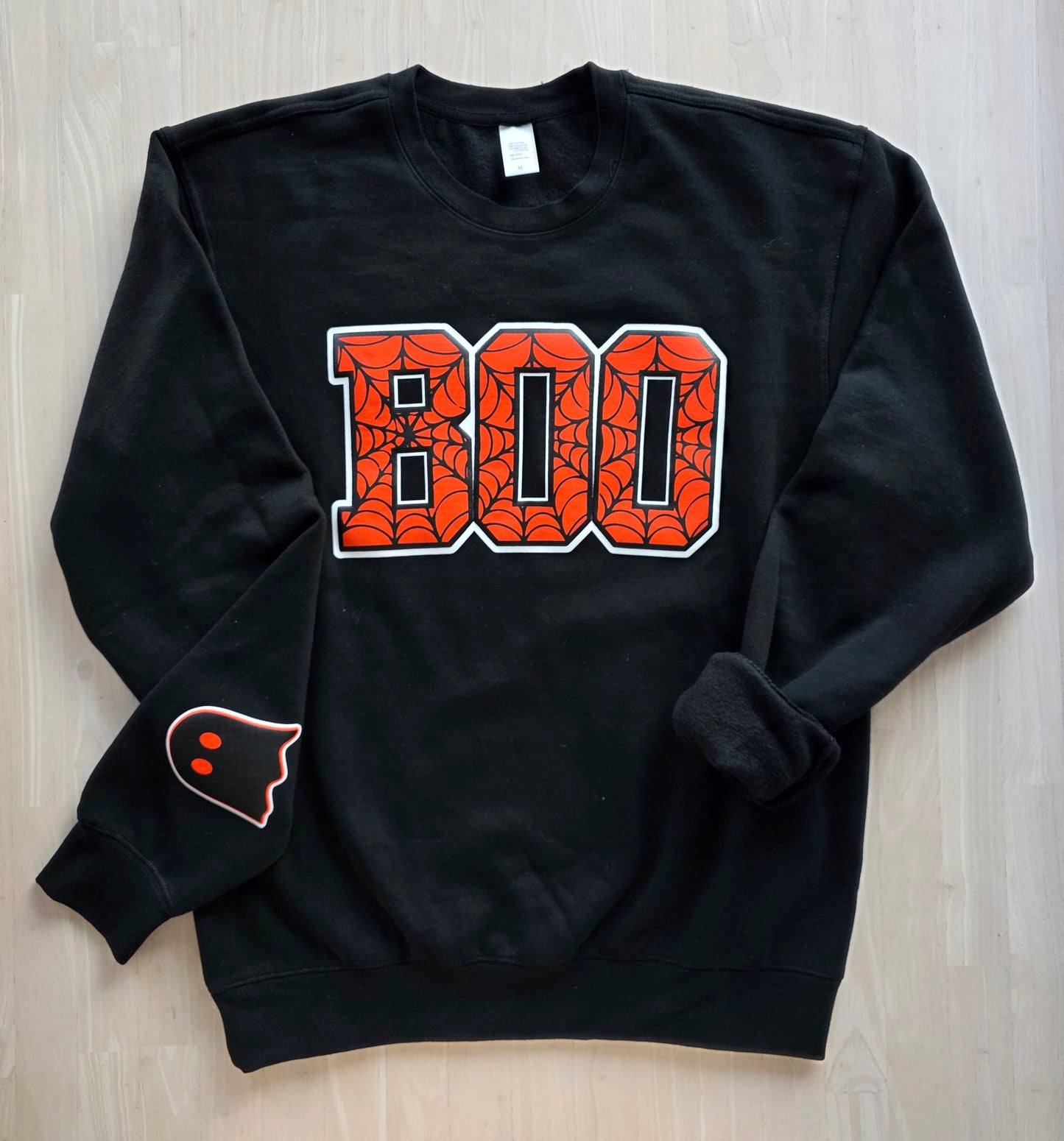 BOO Puff Ink Sweatshirt- Adults (S-4XL)