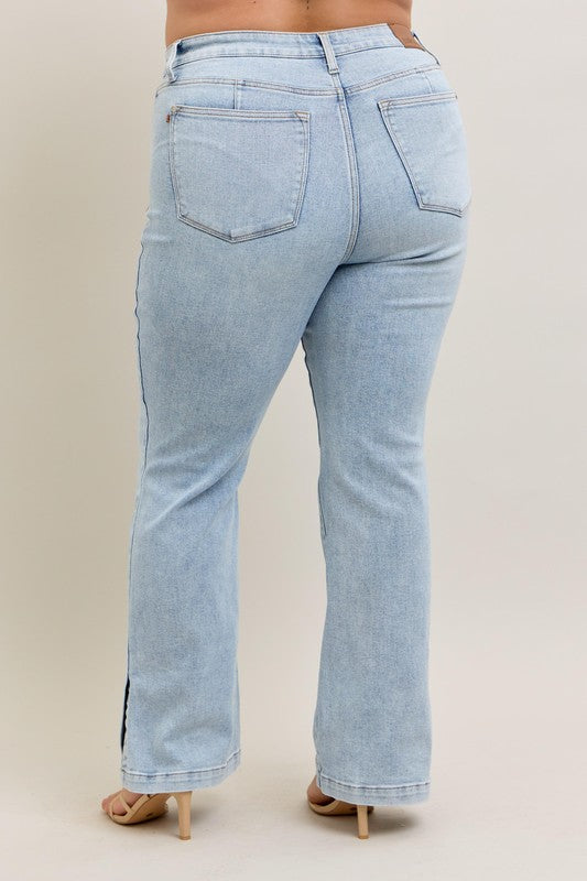Judy Blue Jeans - Full Size Tummy Control Vintage Wash