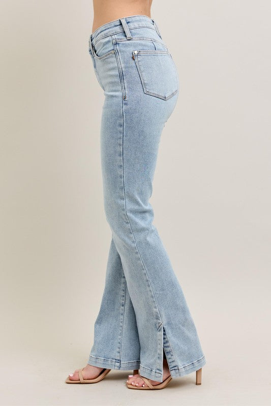 Judy Blue Jeans - Full Size Tummy Control Vintage Wash