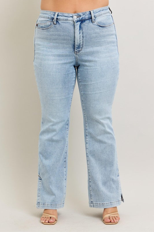 Judy Blue Jeans - Full Size Tummy Control Vintage Wash