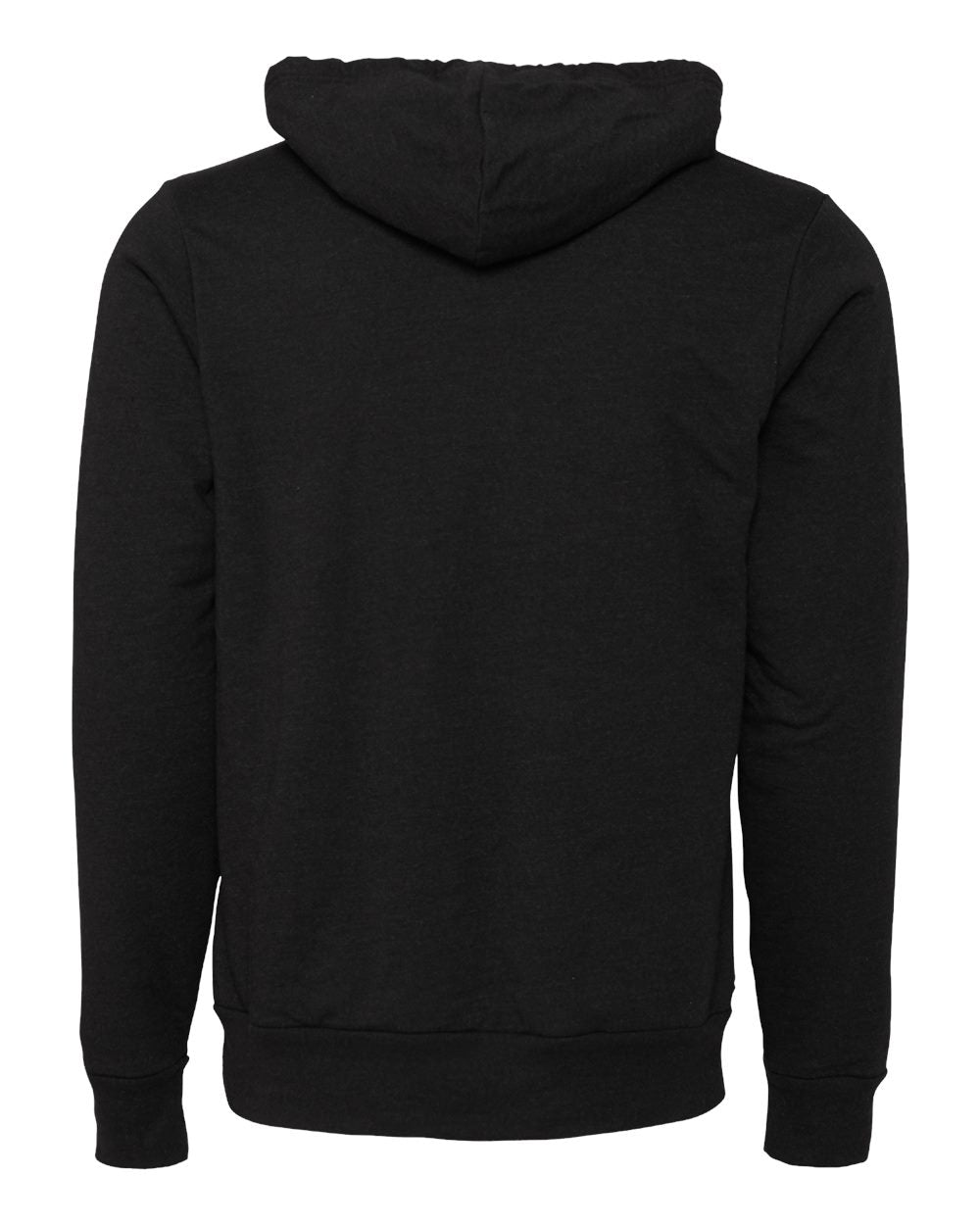 Black Sponge Fleece Hoodie
