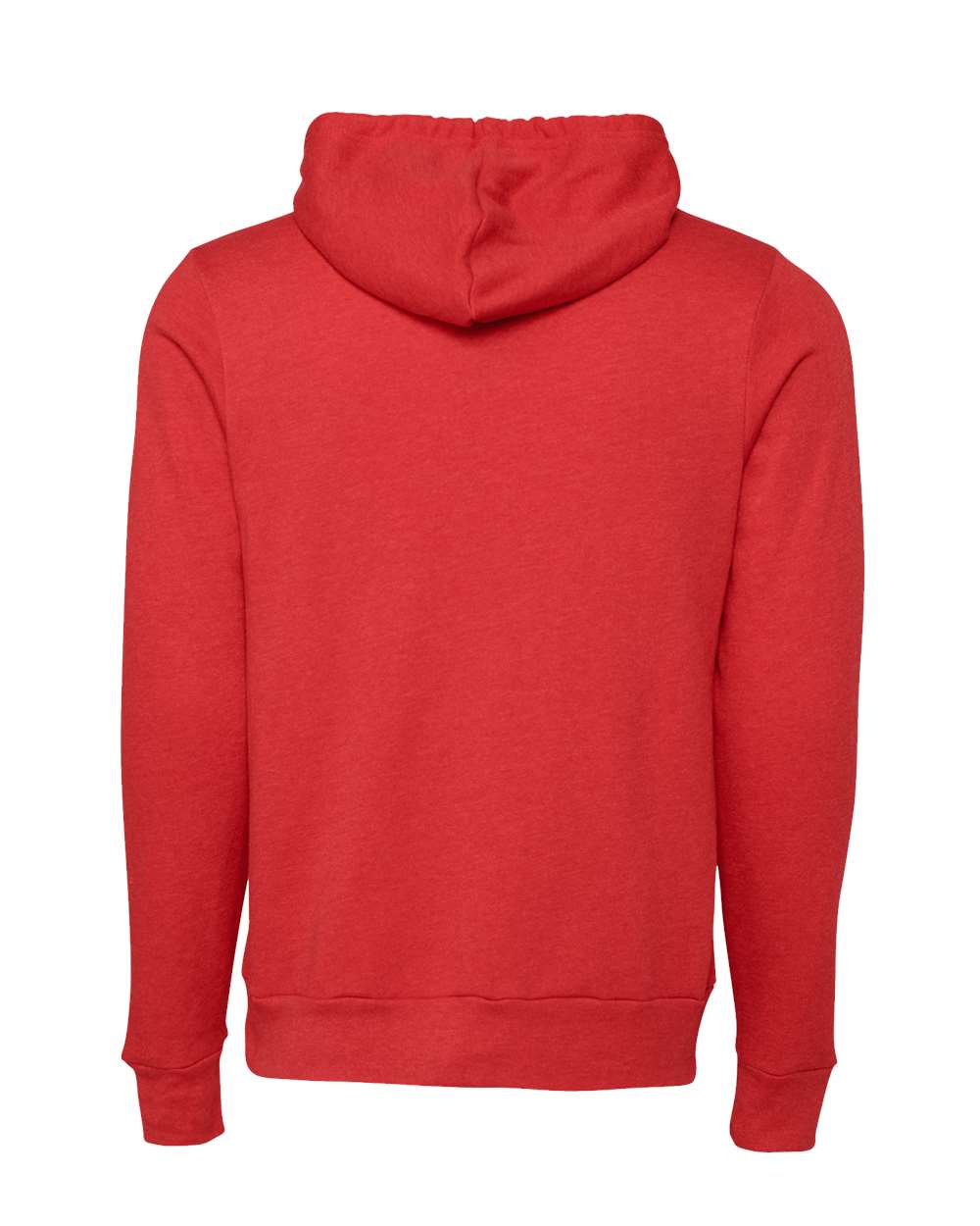 Heather Red Sponge Fleece Hoodie