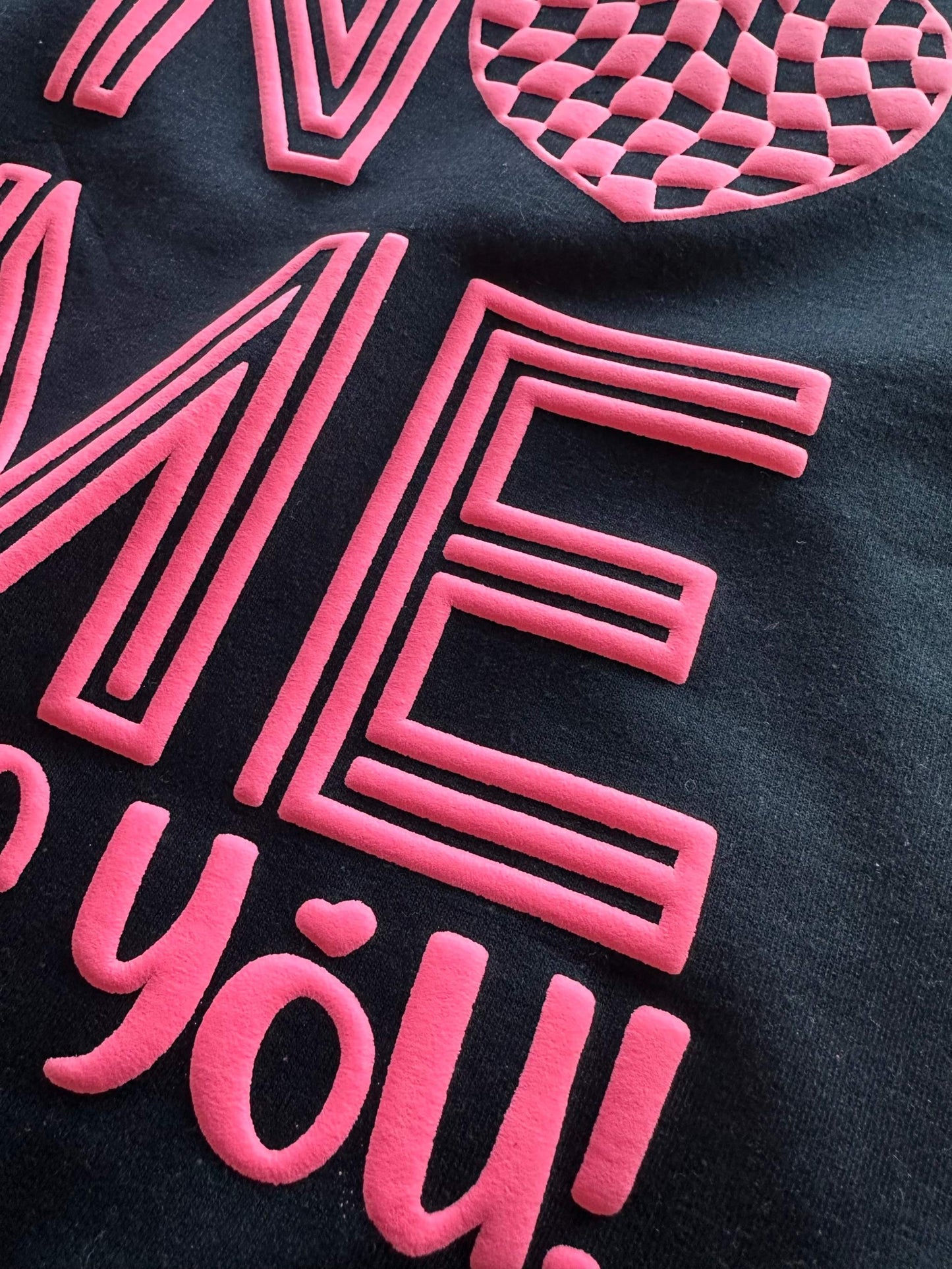 it's NOT me its YOU Puff Black Sweatshirt