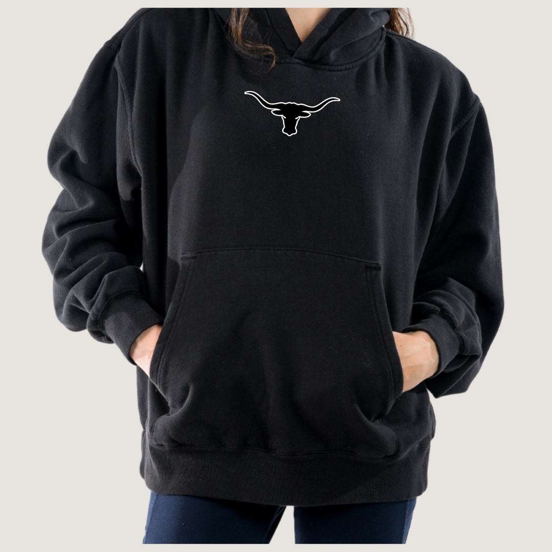 Longhorns Puff Burnt Orange Sponge Hoodie