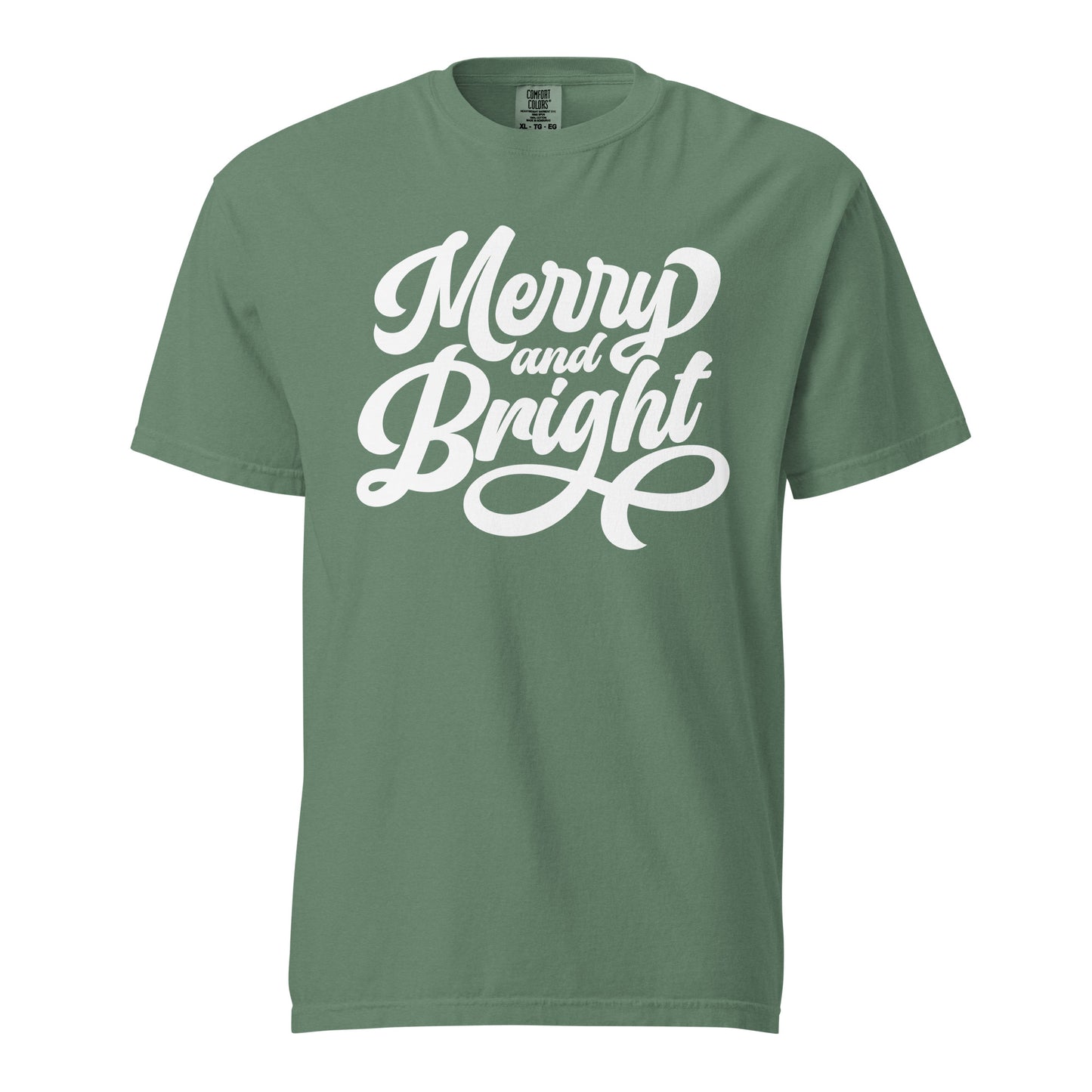 merry and bright graphic tee