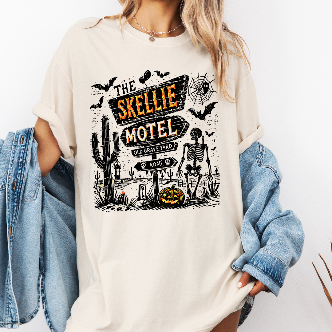 Dark Skellie Motel Graphic Tee