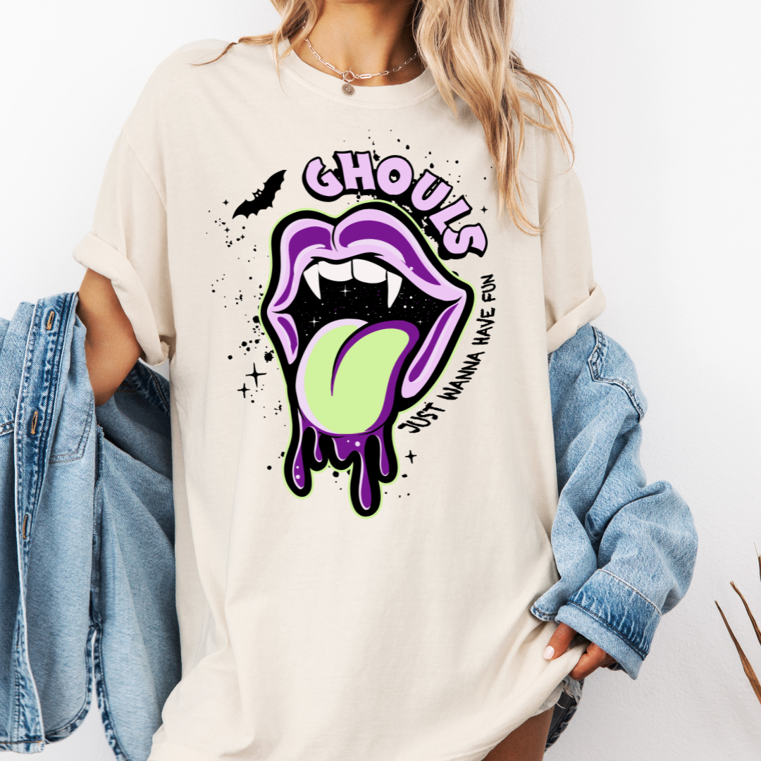 Ghouls Just Wanna Have Fun Graphic Tee