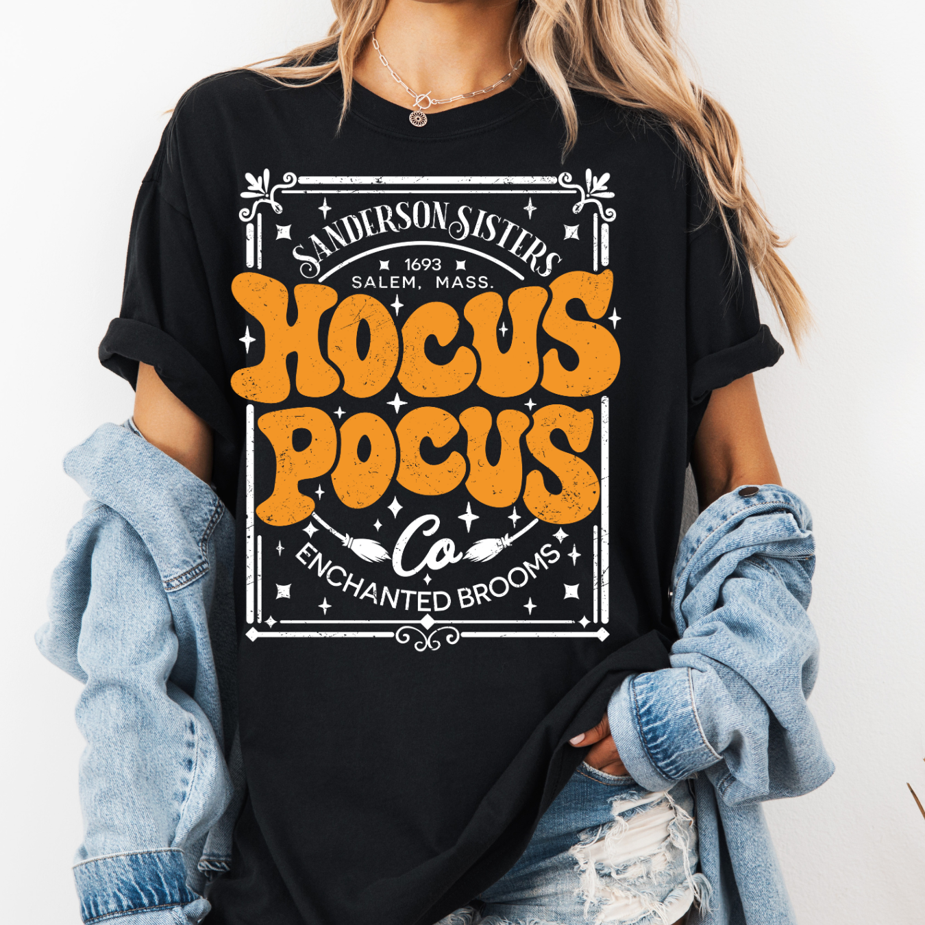 Sanderson Sisters Enchanted Brooms Graphic Tee
