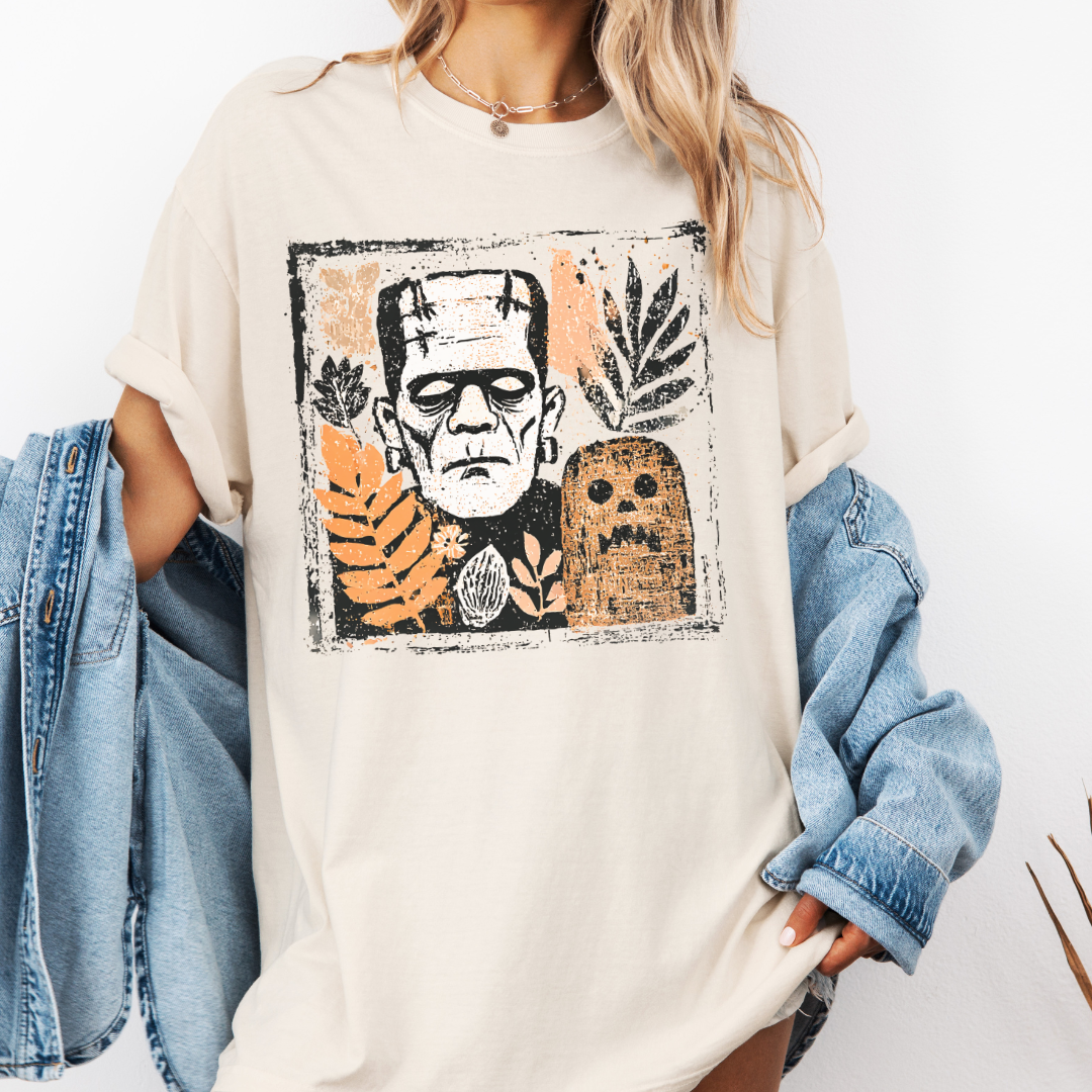 Vintage Frank and Ghost Graphic Tee