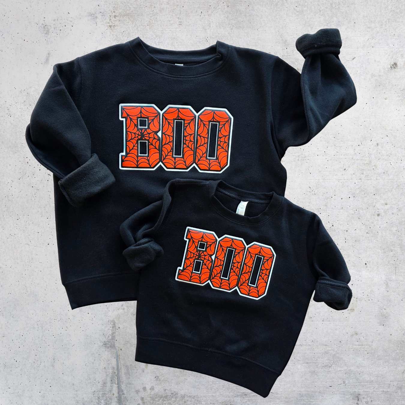 BOO Puff Ink Sweatshirt- Adults (S-4XL)