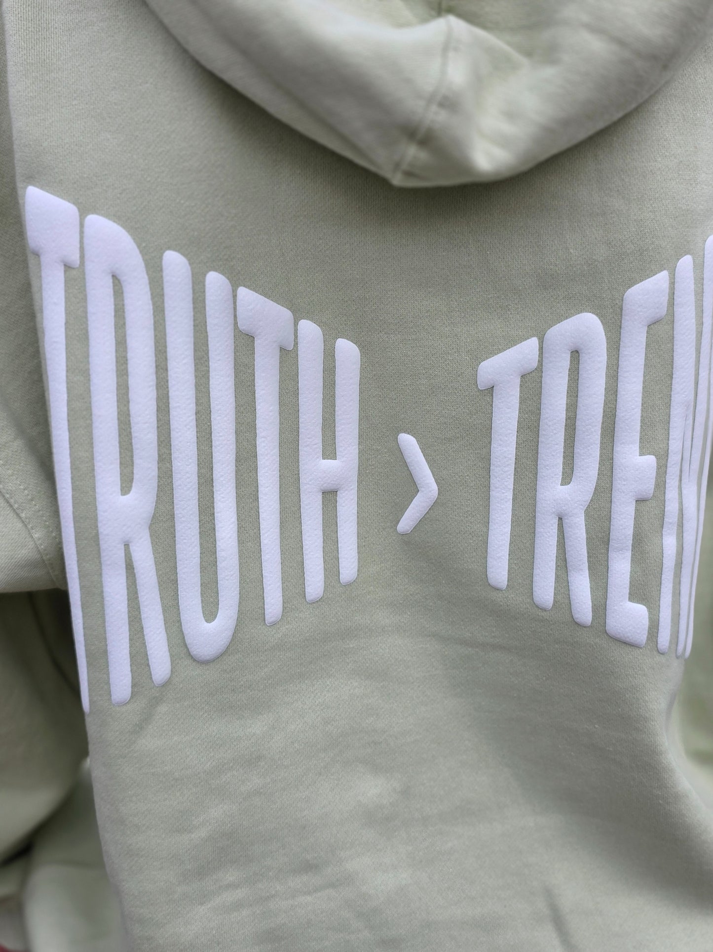 Truth > Trend Puff Hoodie