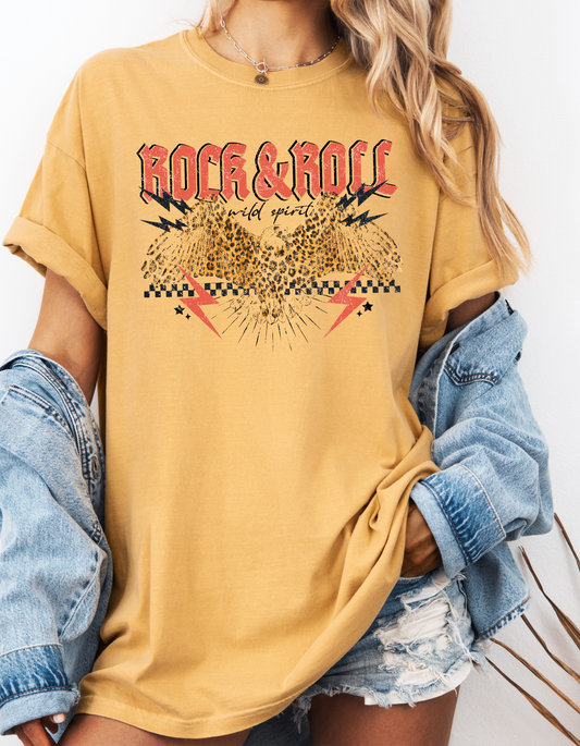 Rock and Roll Graphic Tee
