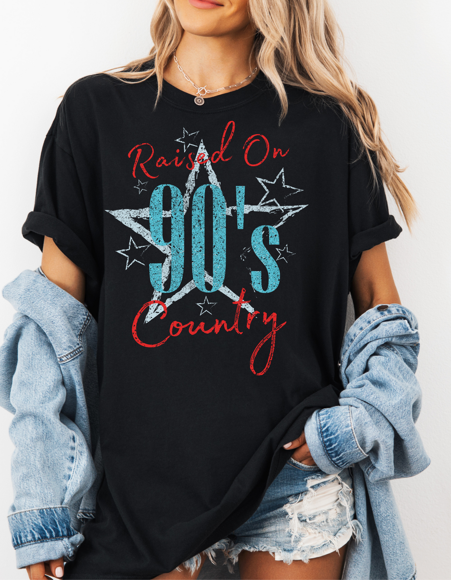 Raised on 90's Country Music Graphic Tee