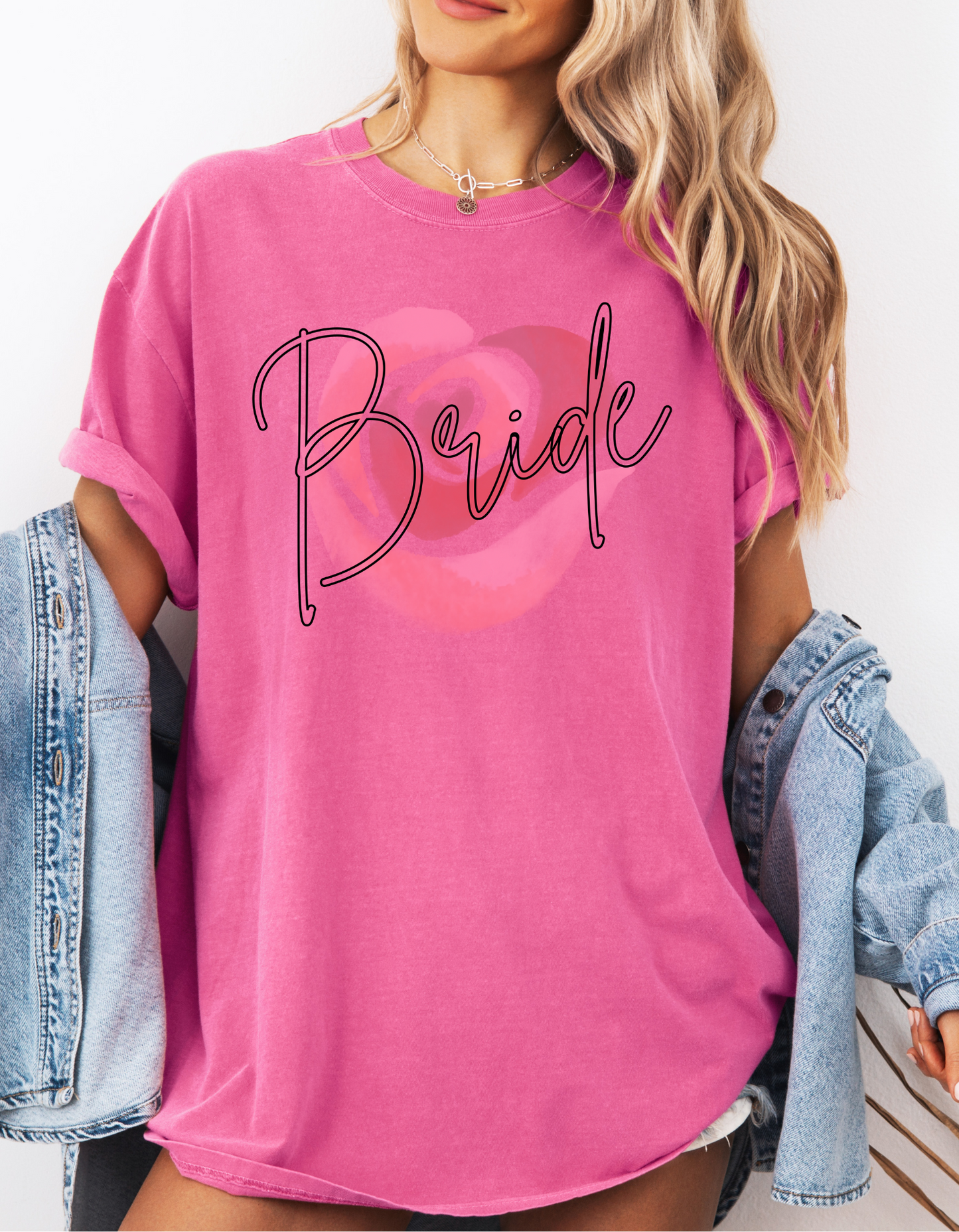 Bride Rose Graphic Tee
