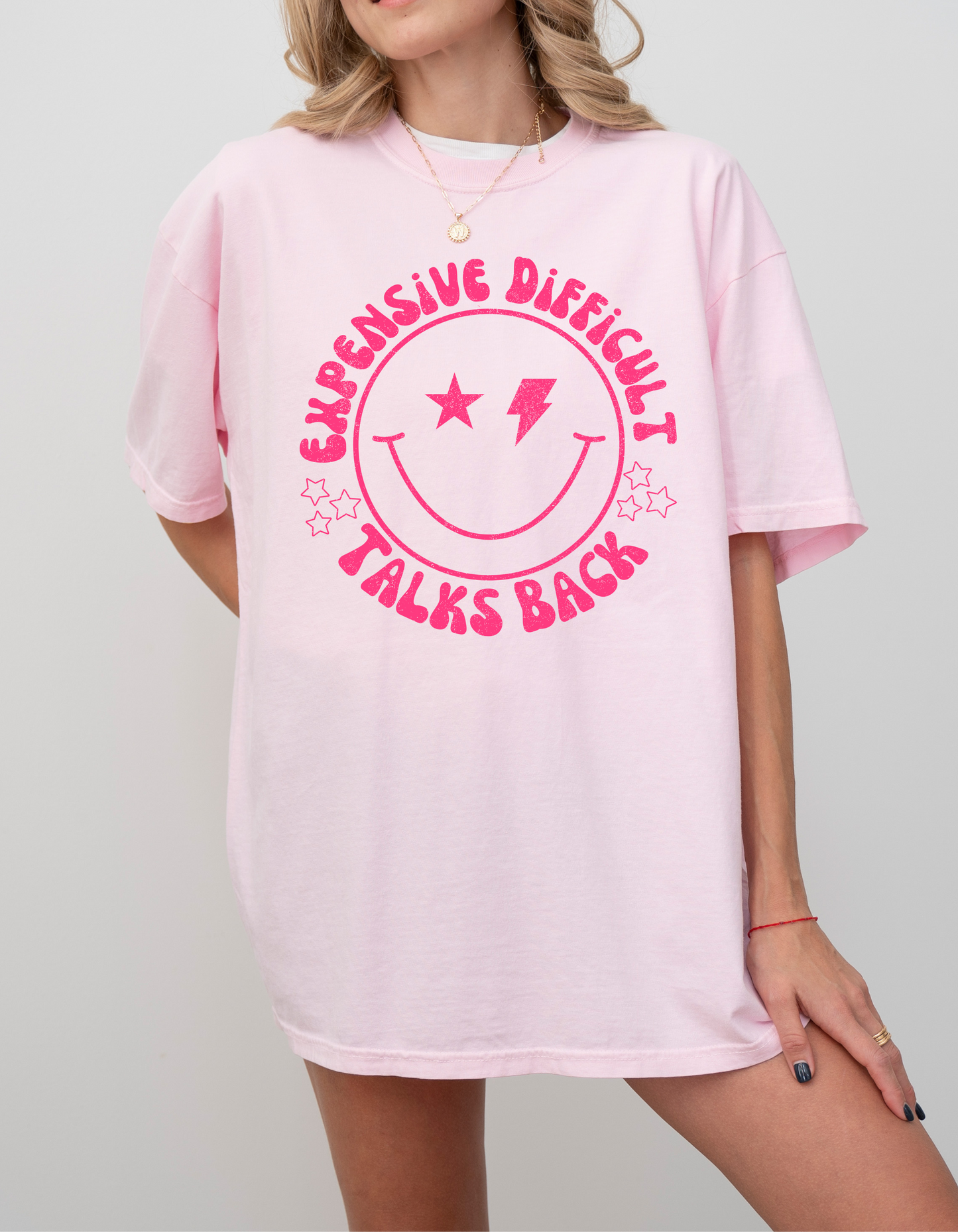 Expensive Difficult Talks Back Graphic Tee