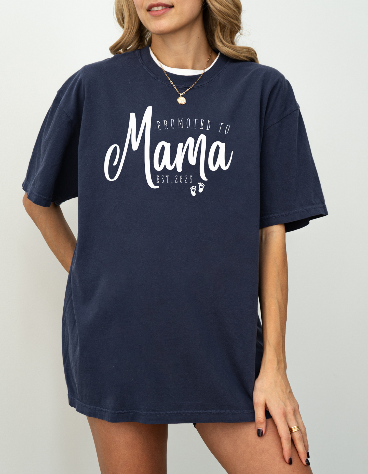 Promoted to Mama Graphic Tee