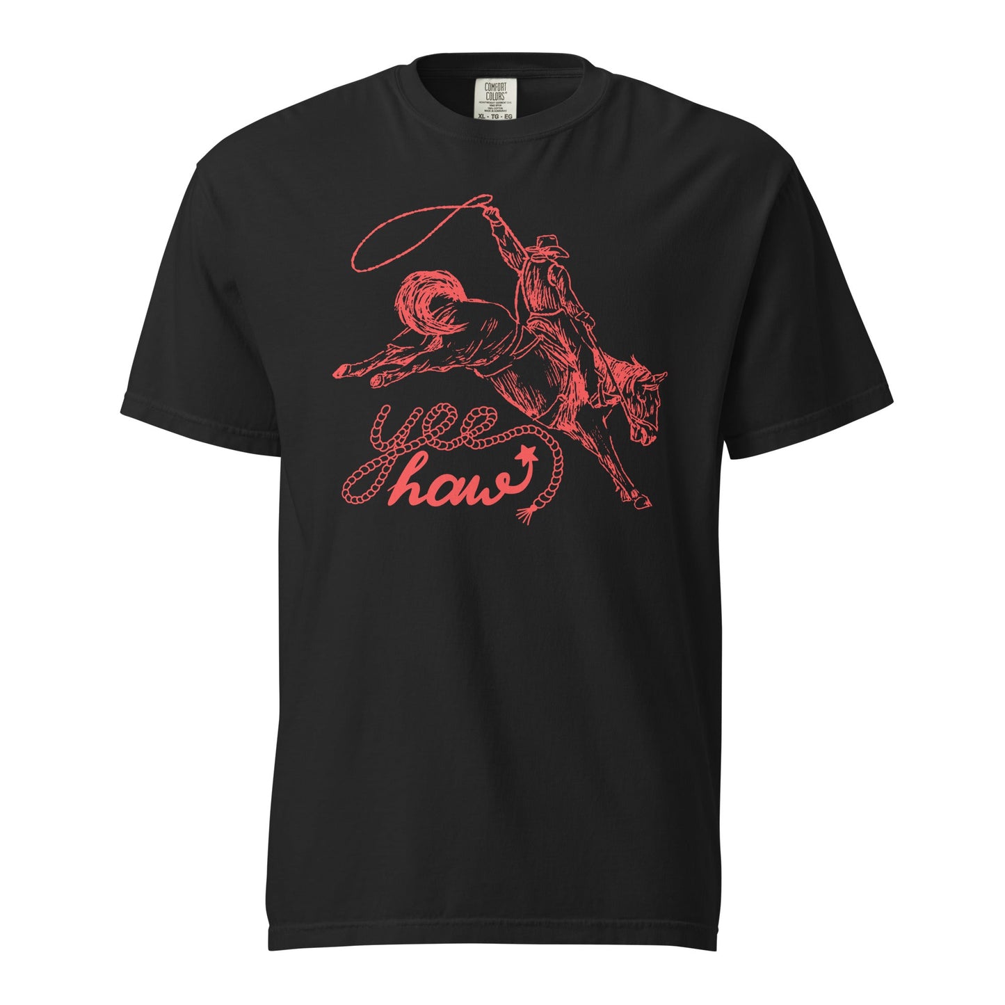 Yee Haw Graphic Tee - Soft, Breathable 100% Cotton T-Shirt