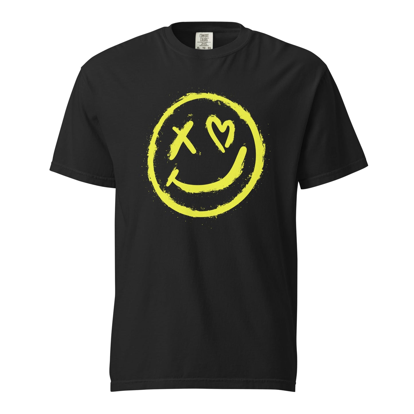 Smiley Rock Graphic Tee - Comfortable Ring-Spun Cotton T-shirt