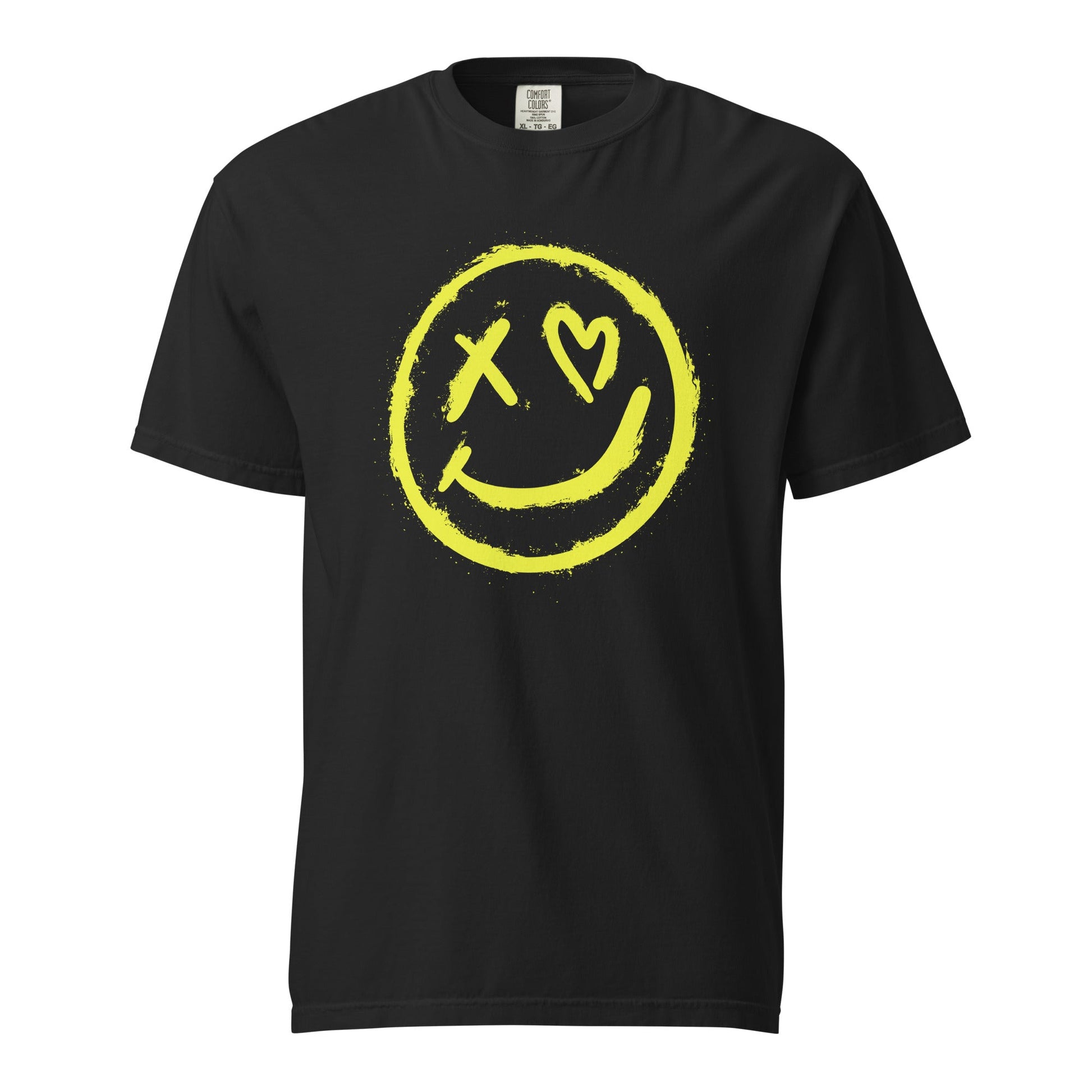 Smiley Rock Graphic Tee - Comfortable Ring-Spun Cotton T-shirt