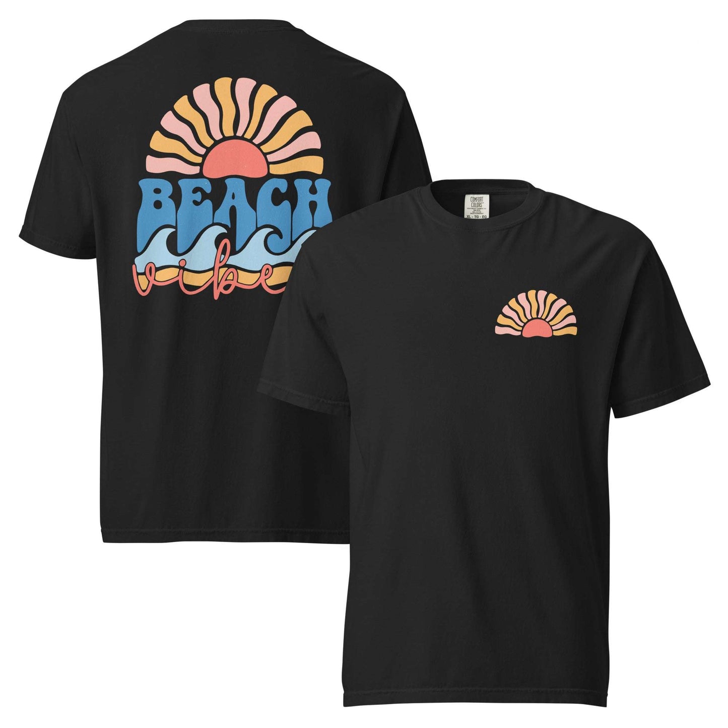 Beach Vibes Graphic Tee - Soft, Breathable Unisex Cotton T-Shirt