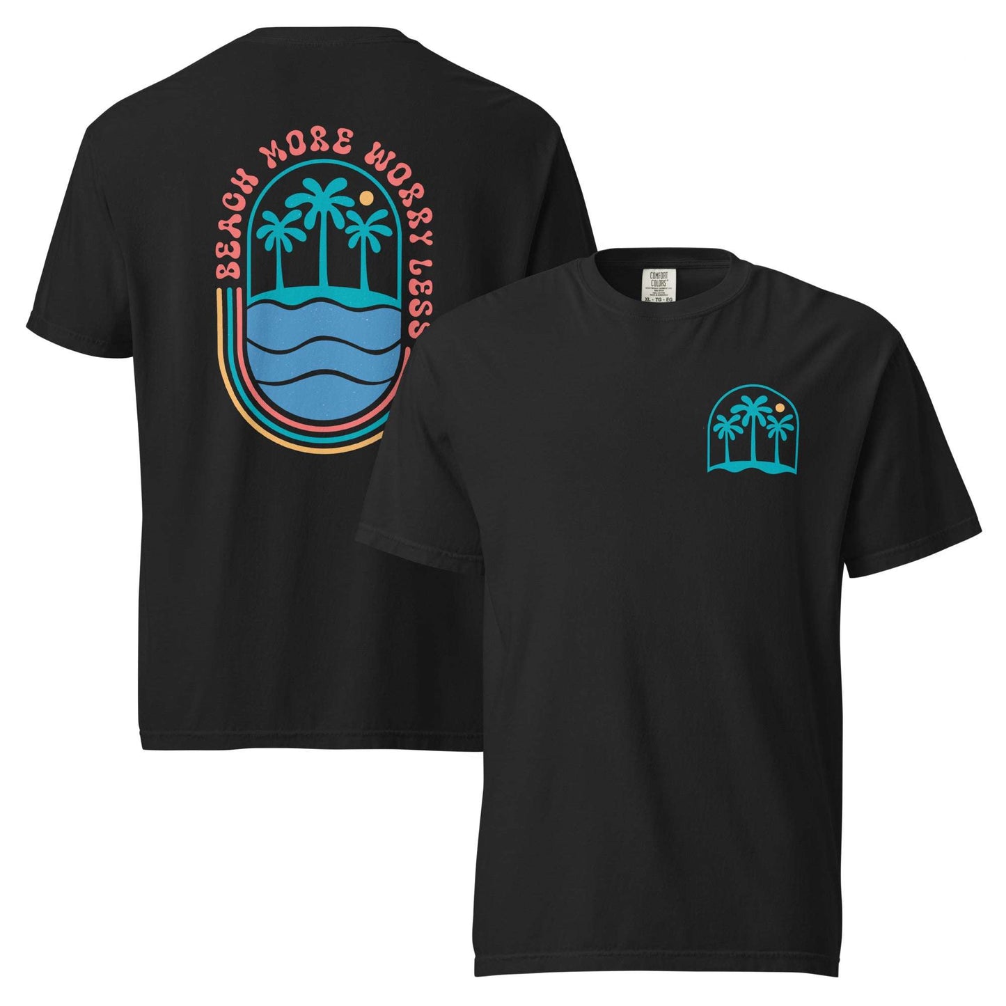 Beach More Graphic Tee - Unisex Cotton T-shirt, Breathable Comfort