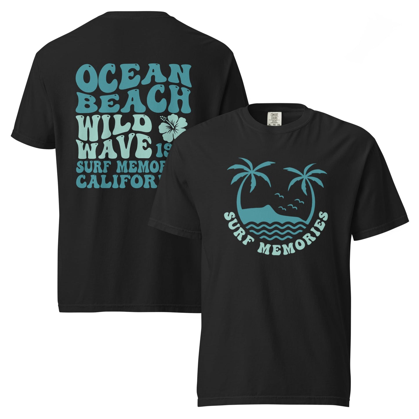 Ocean Waves Graphic Tee: Stylish Unisex Cotton T-Shirt