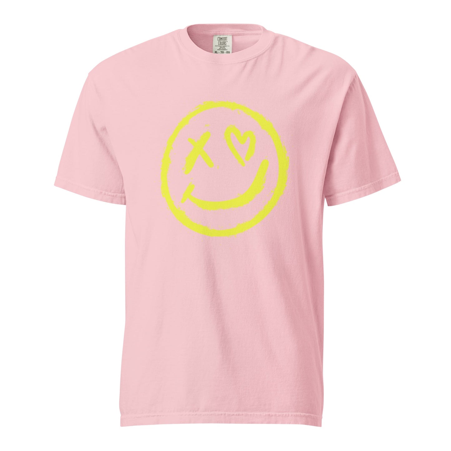 Smiley Rock Graphic Tee - Comfortable Ring-Spun Cotton T-shirt