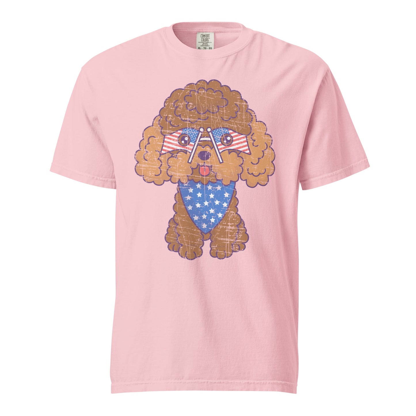 Puppy Patriotic Graphic Tee