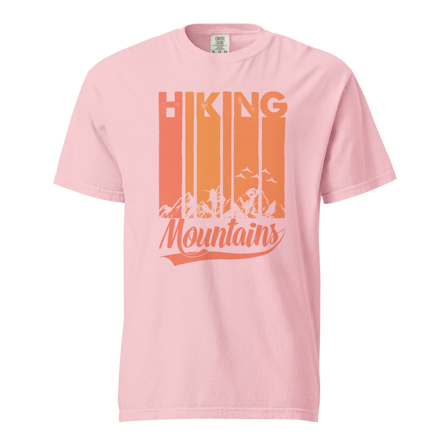 Hiking Mountains Graphic Tee - Soft, Durable, 100% Cotton