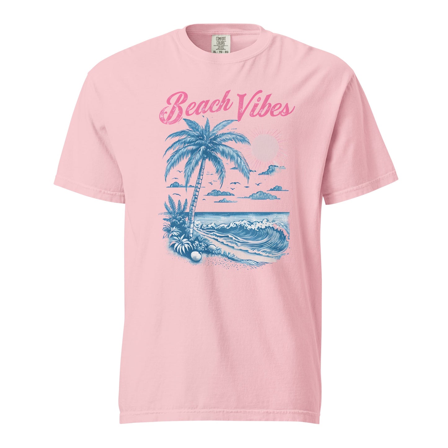 Beach Vibes Graphic Tee - Comfortable Cotton T-Shirt