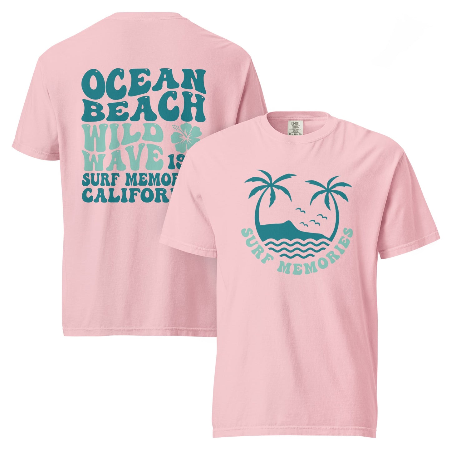Ocean Waves Graphic Tee: Stylish Unisex Cotton T-Shirt
