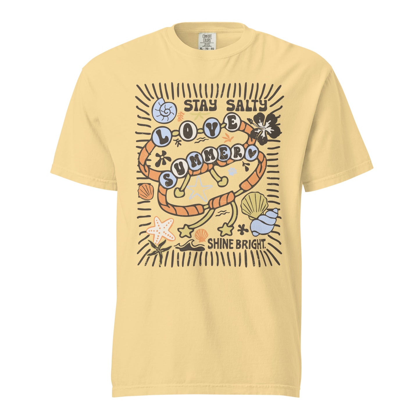 Stay Salty Love Summer Graphic Tee - Cotton Comfort