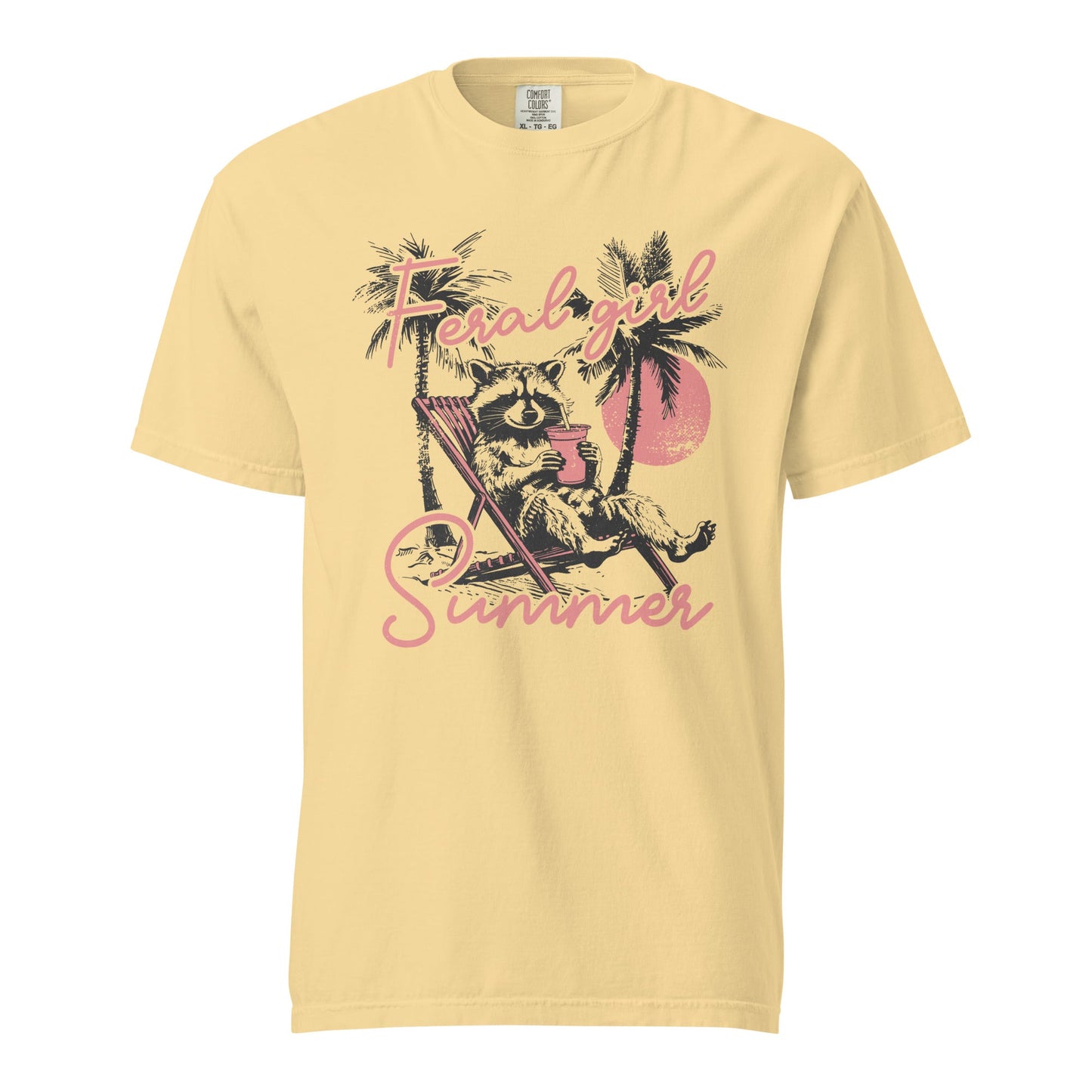 Feral Girl Summer Graphic Tee – Soft & Stylish Comfort