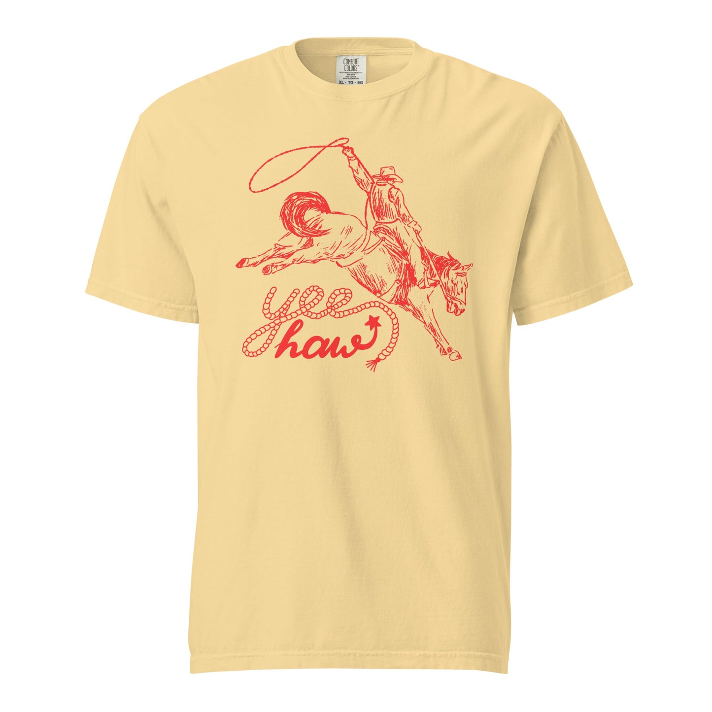 Yee Haw Graphic Tee - Soft, Breathable 100% Cotton T-Shirt