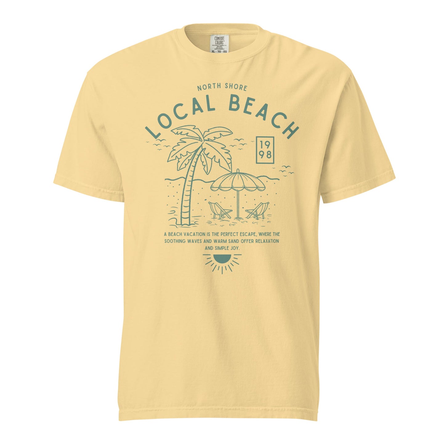 North Shore Local Beach Graphic Tee - Stylish & Comfortable