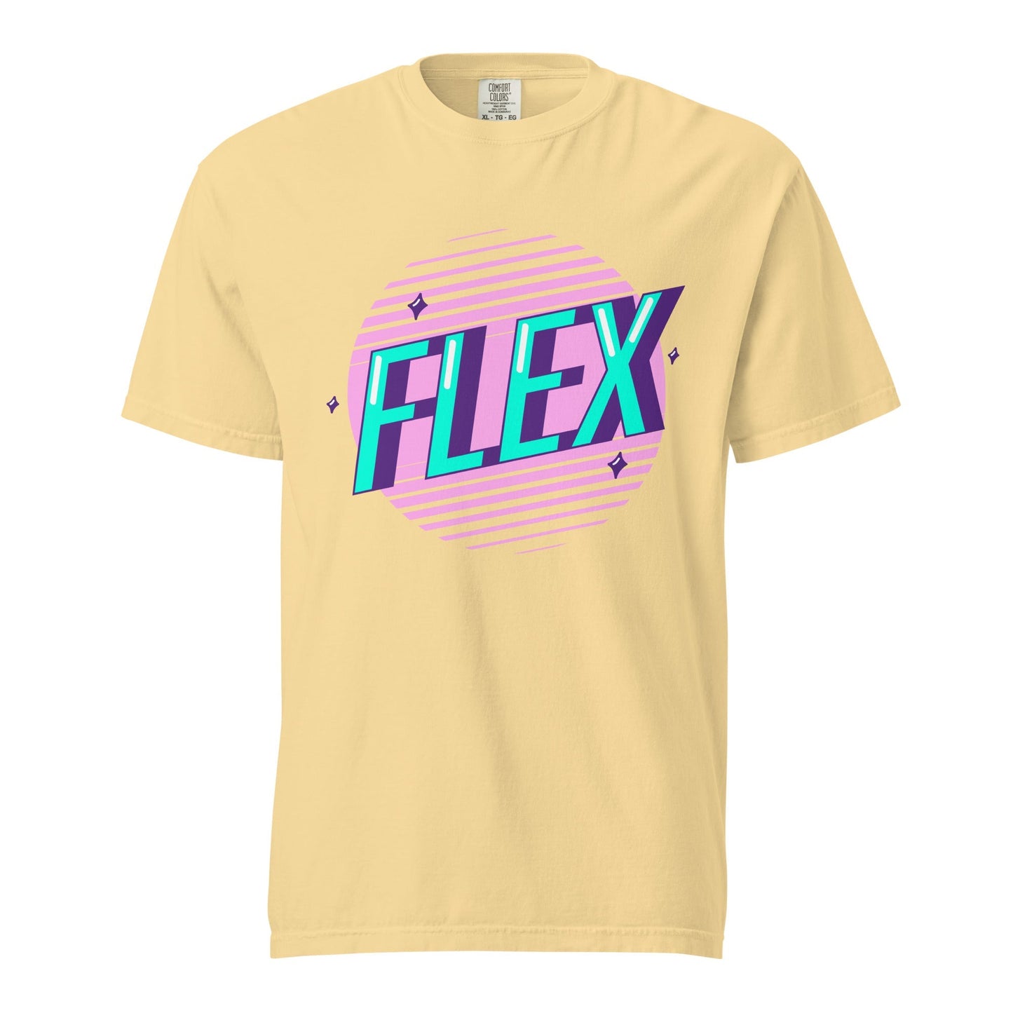 FLEX Graphic Tee - Unisex Heavyweight Cotton T-Shirt