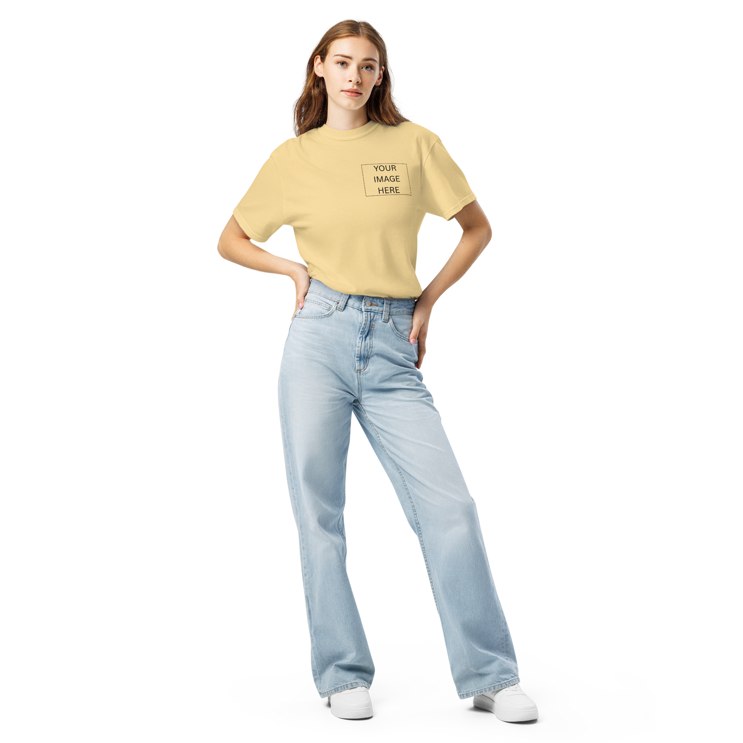 Custom Graphic Tee, Front & Back