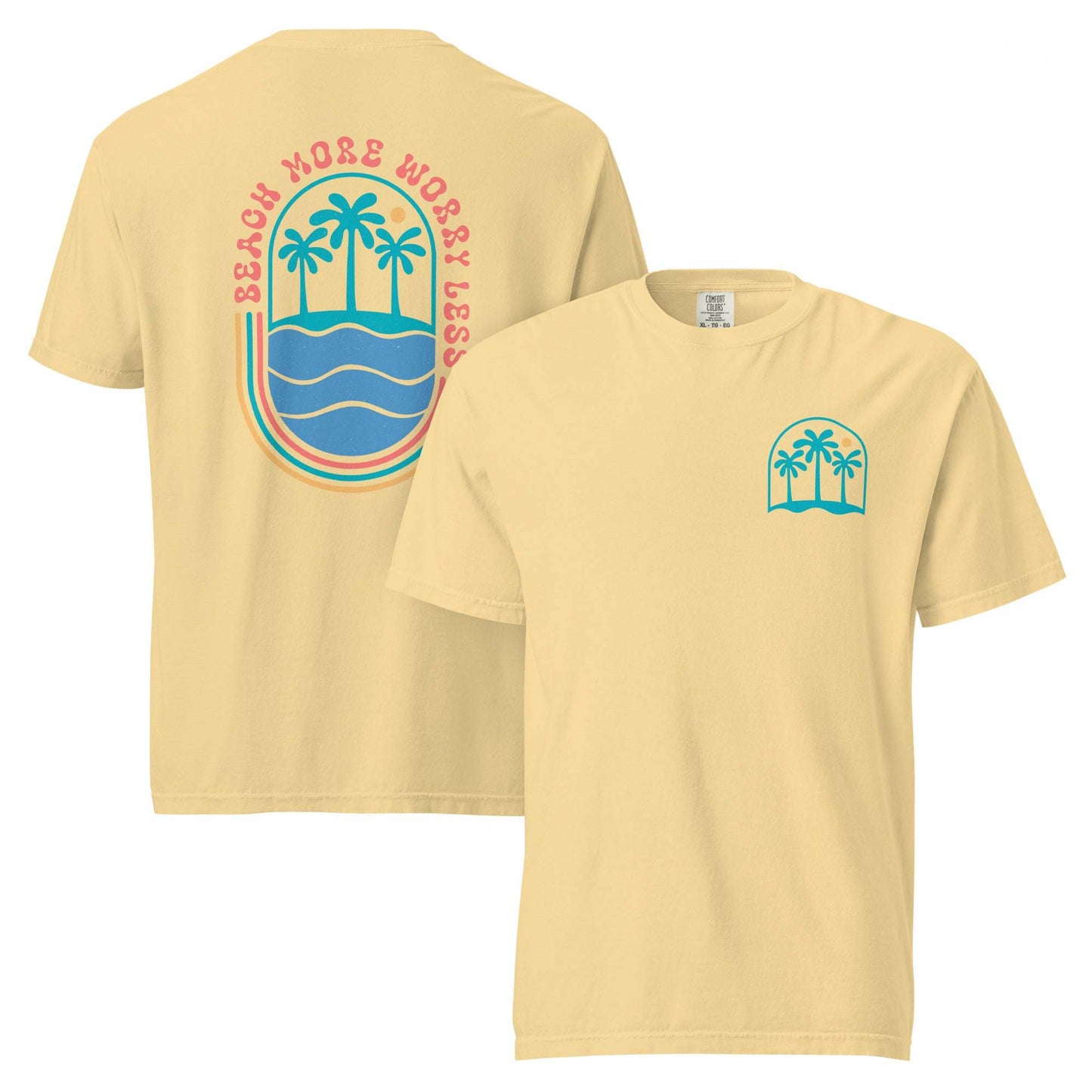 Beach More Graphic Tee - Unisex Cotton T-shirt, Breathable Comfort
