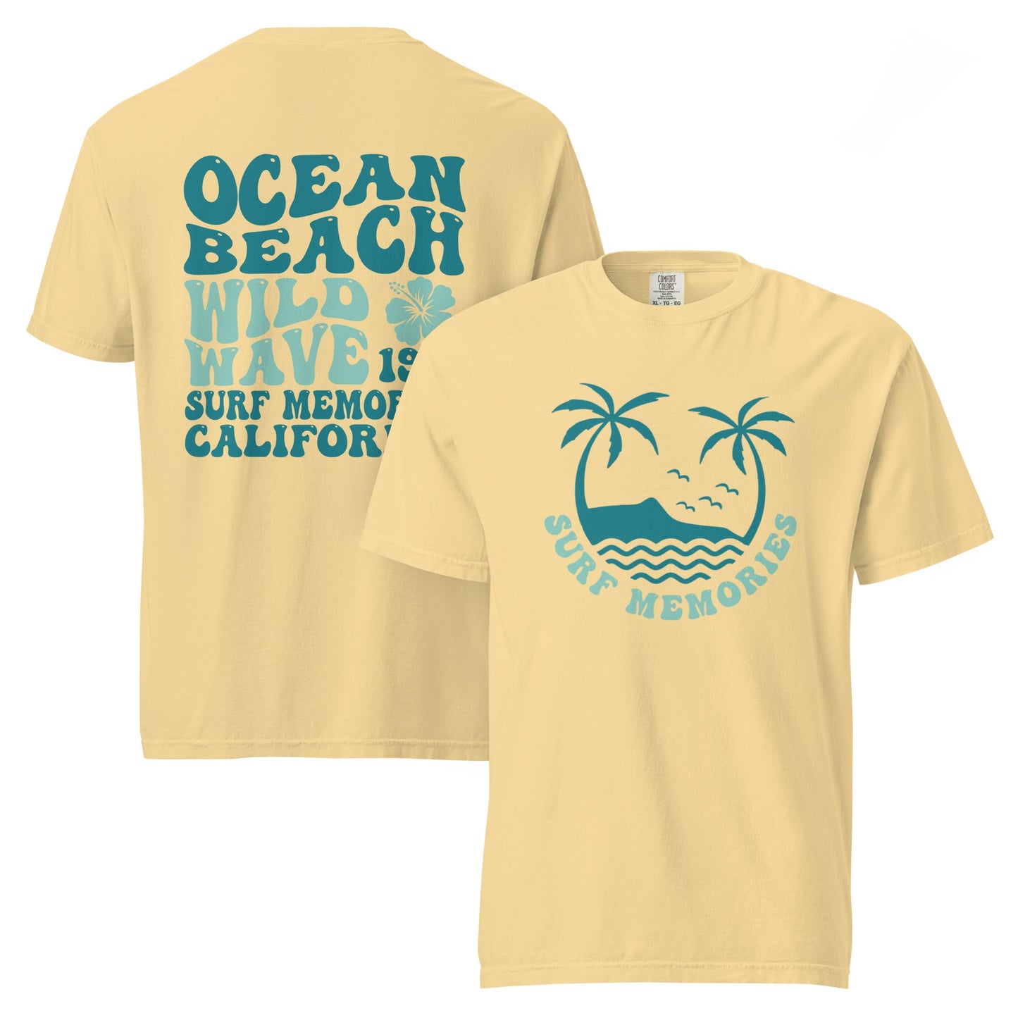 Ocean Waves Graphic Tee: Stylish Unisex Cotton T-Shirt