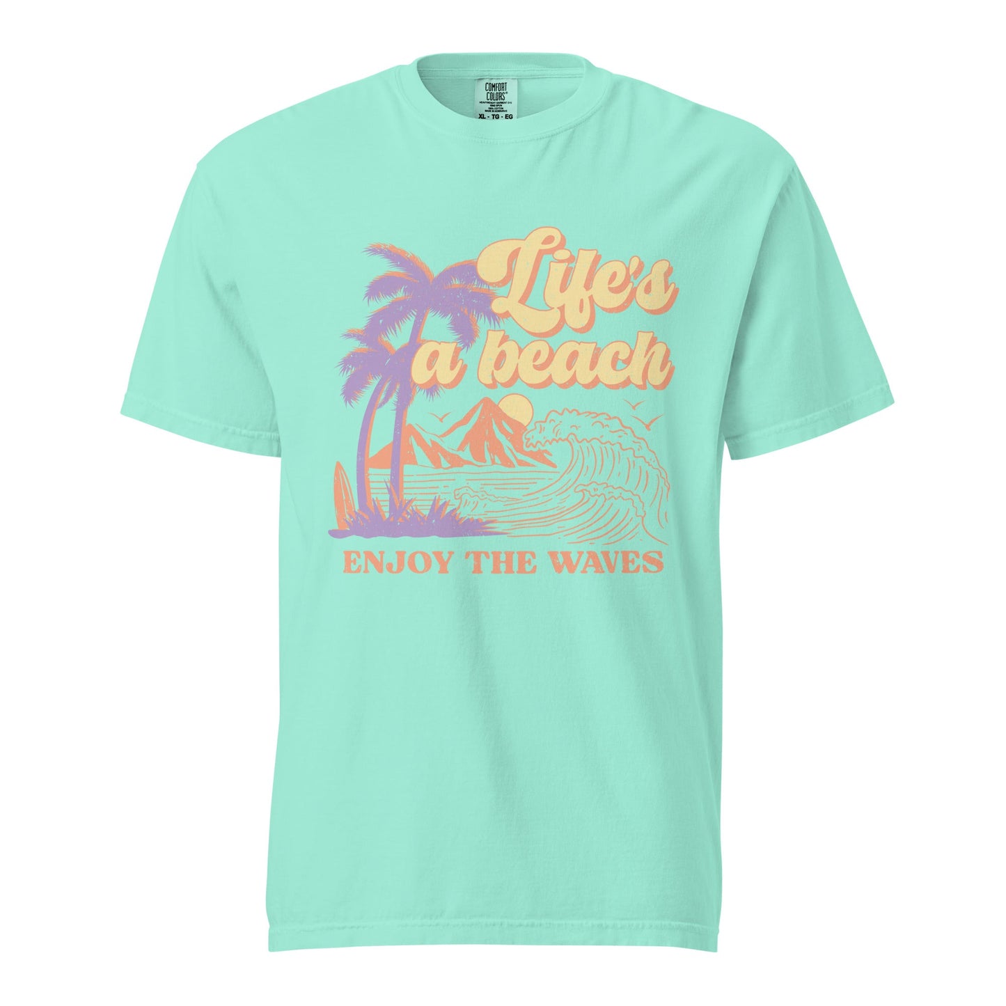 Life's a Beach Graphic Tee - Soft Cotton Unisex Shirt
