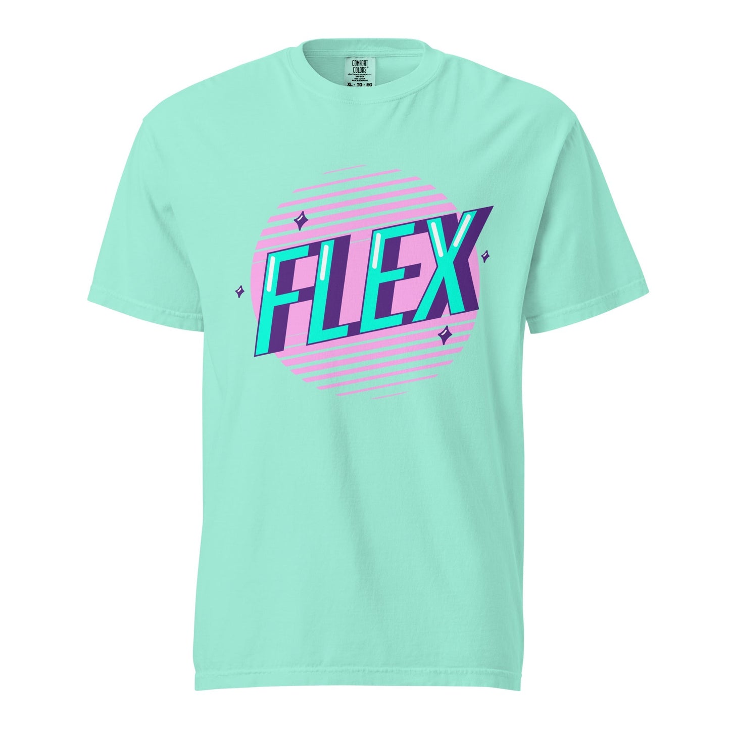 FLEX Graphic Tee - Unisex Heavyweight Cotton T-Shirt